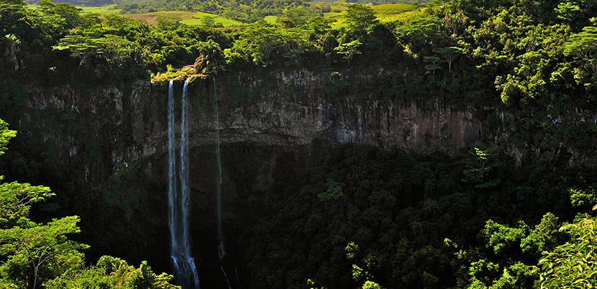 Waterfalls in Mauritius